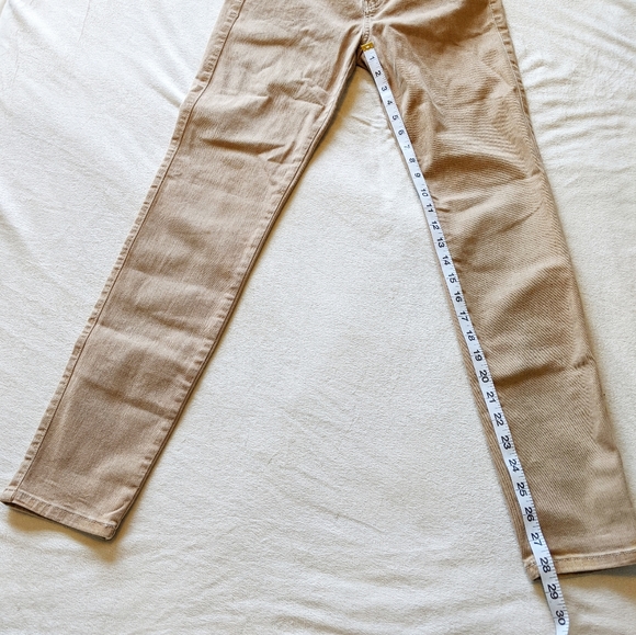 GUESS JEANS Brittney Khaki Skinny Pants - Picture 5 of 8